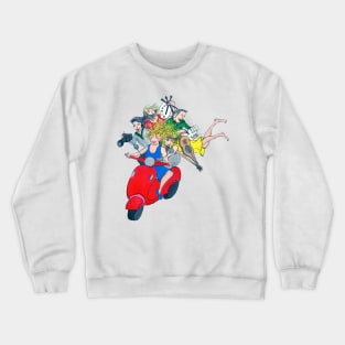 SCOOTER FUN Crewneck Sweatshirt